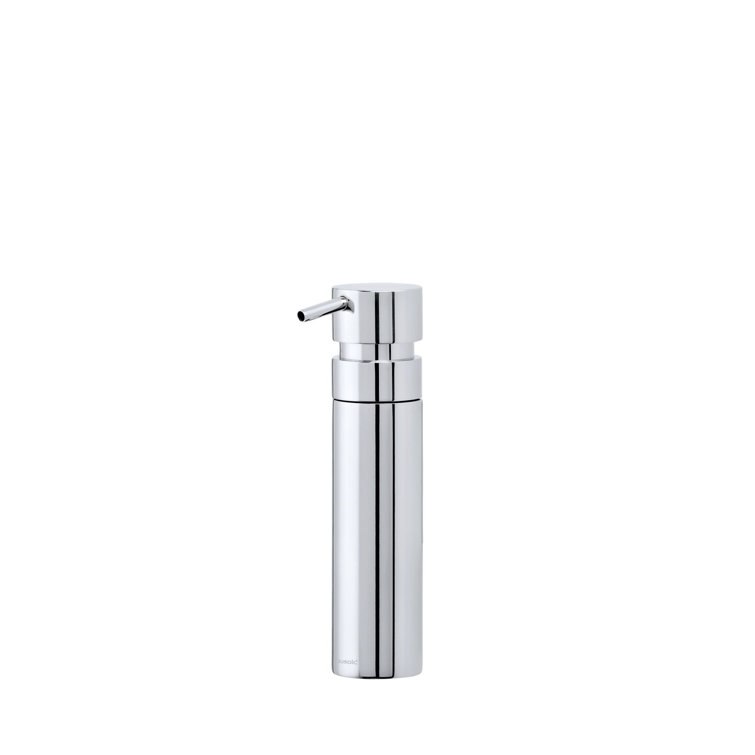 Polished Stainless Steel Modern Soap Dispenser, 3.3 oz