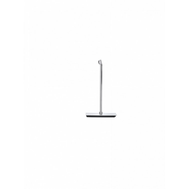Vista Rectangular Nickel Alloy Steel Countertop Cosmetic Mirror 5x Magnification