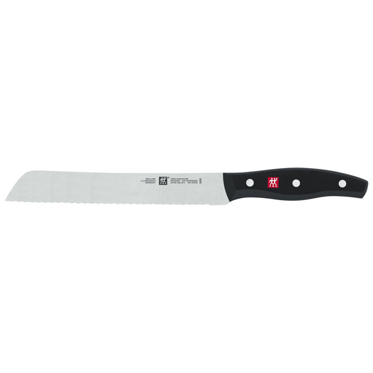 ZWILLING J.A. Henckels ZWILLING Twin Signature 19-Piece German Knife Set with Block, Made in Company-Owned German Factory with Special Formula Steel perfected for almost 300 Years