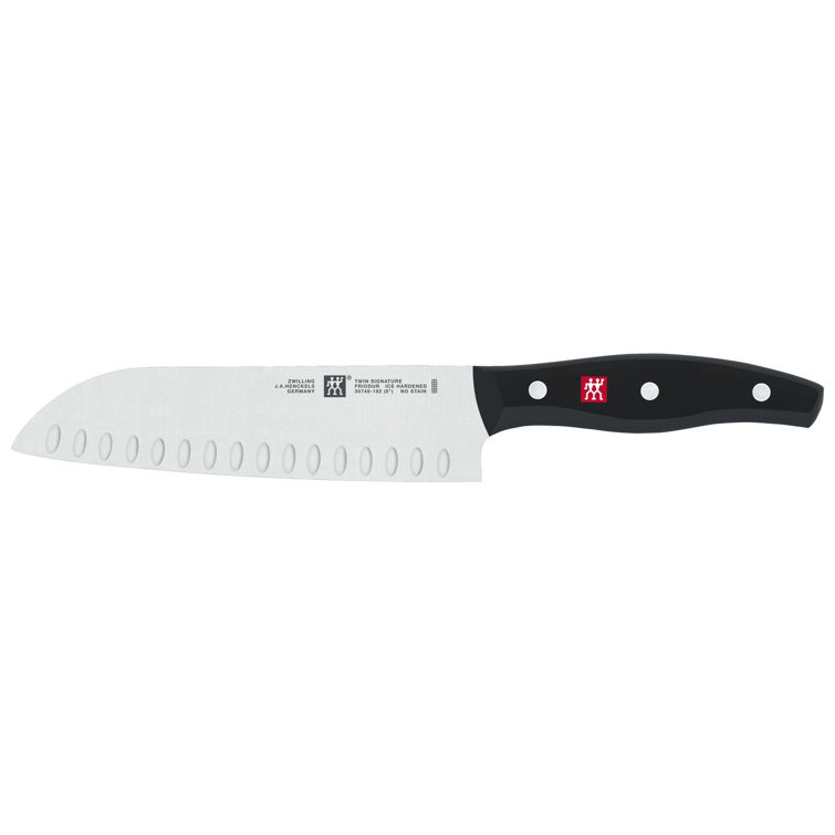 ZWILLING J.A. Henckels ZWILLING Twin Signature 19-Piece German Knife Set with Block, Made in Company-Owned German Factory with Special Formula Steel perfected for almost 300 Years