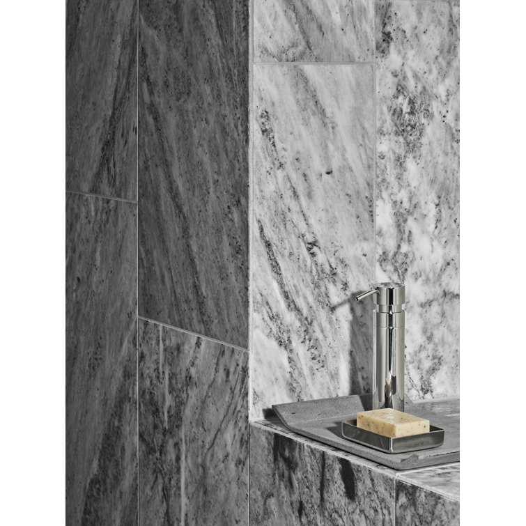 Polished Stainless Steel Wall Mounted Soap Dispenser