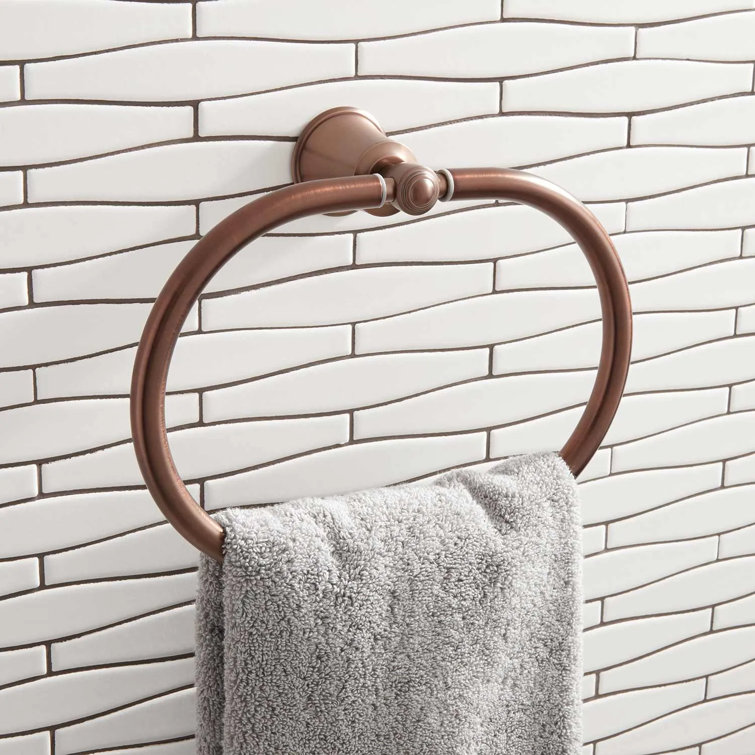 Oil Rubbed Bronze 4-Piece Bathroom Hardware Set