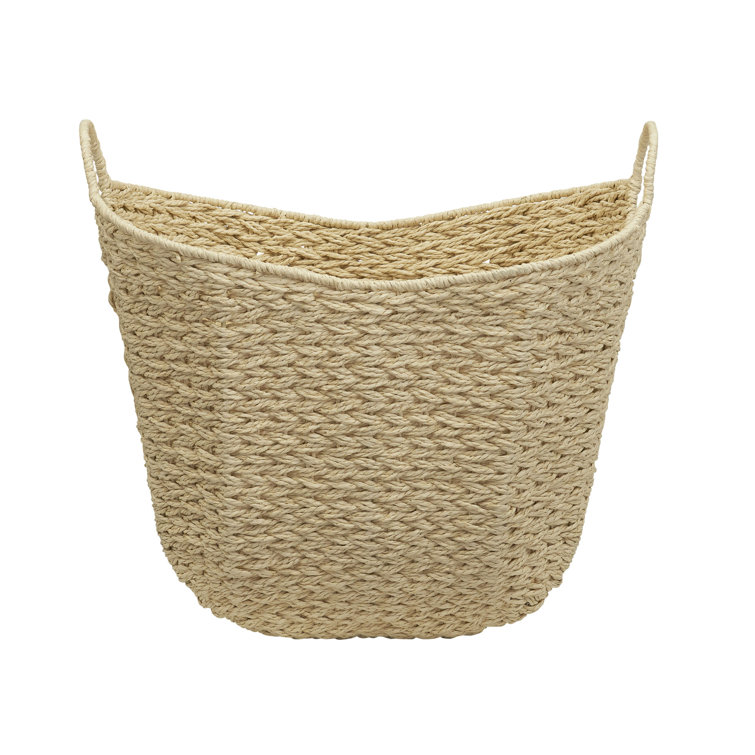 Nude Climate Resistant Seagrass Woven Storage Basket