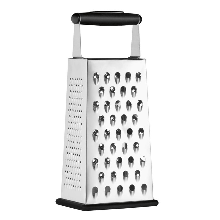 Cuisinart Stainless Steel Box Grater with Soft-Grip Handle