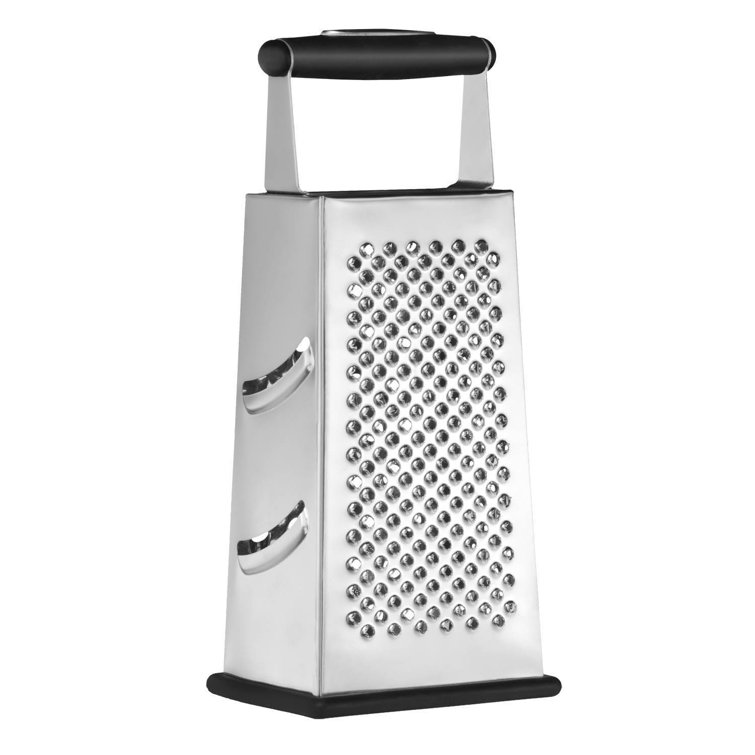 Cuisinart Stainless Steel Box Grater with Soft-Grip Handle