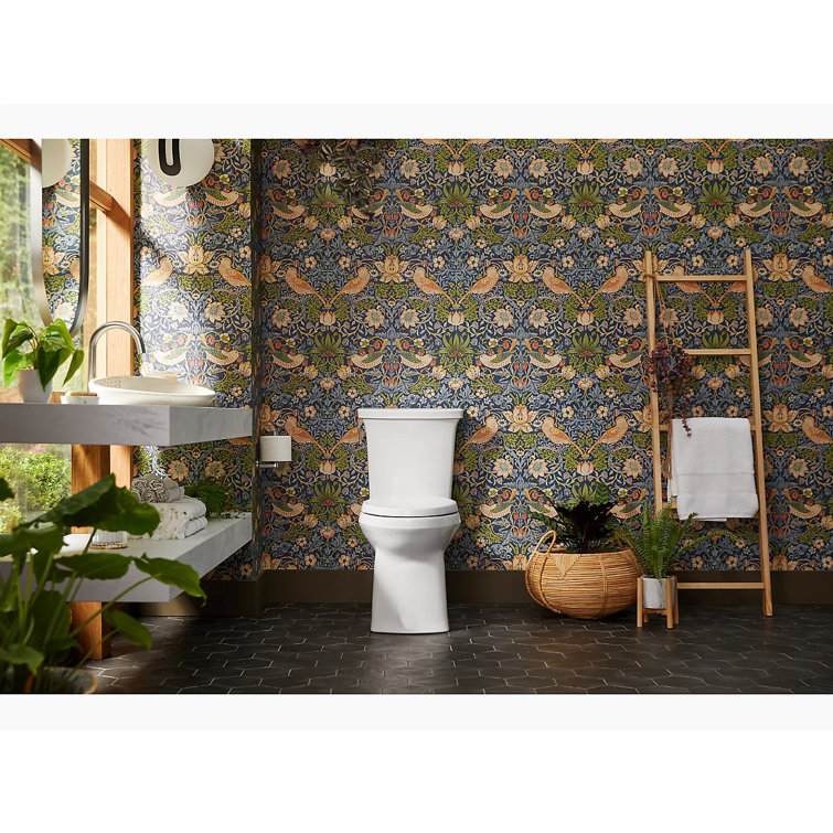 White High Efficiency Elongated Two-Piece Toilet