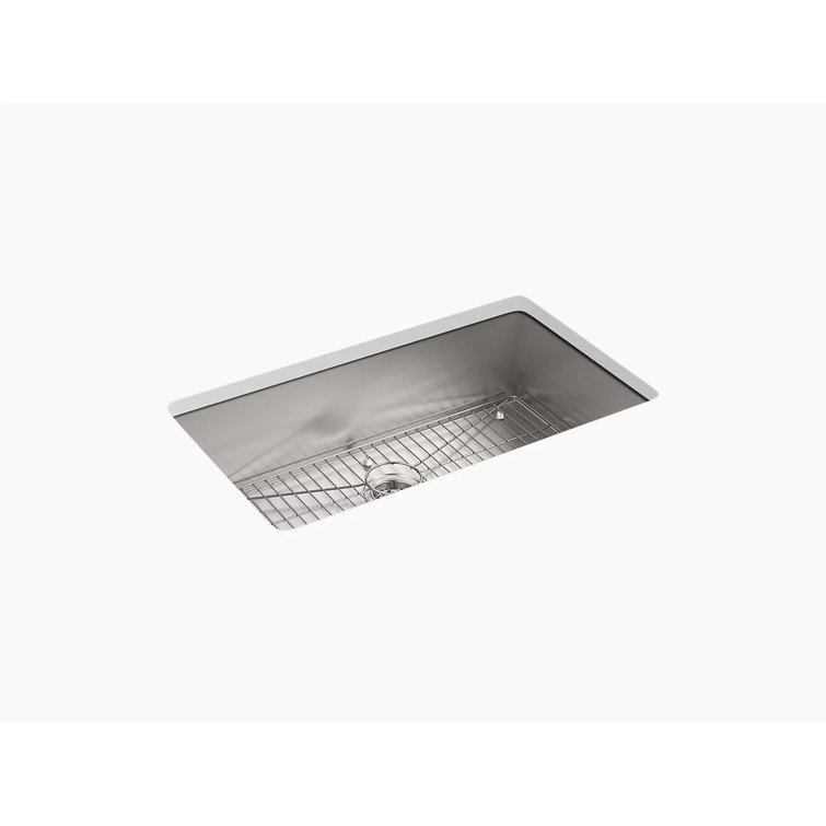 Vault 33" Stainless Steel Drop-In Single Bowl Kitchen Sink