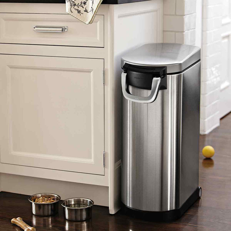 XL Stainless Steel Airtight Pet Food Storage Container