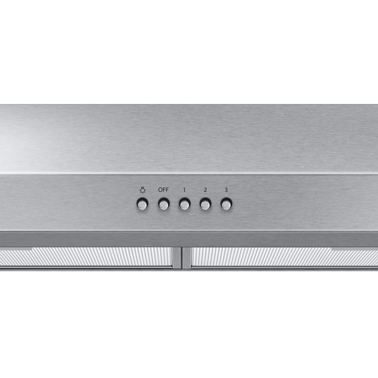 Samsung 30" Stainless Steel Under Cabinet Range Hood with LED Lighting
