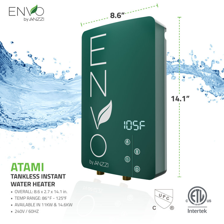 Envo Green Electric Tankless Point of Use Water Heater