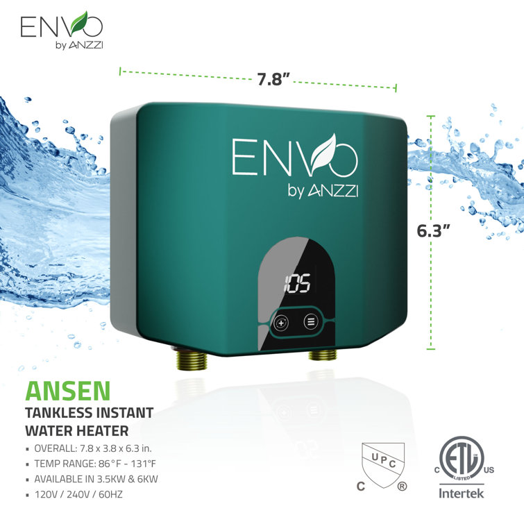 Envo Ansen 6 kW Green Tankless Electric Water Heater