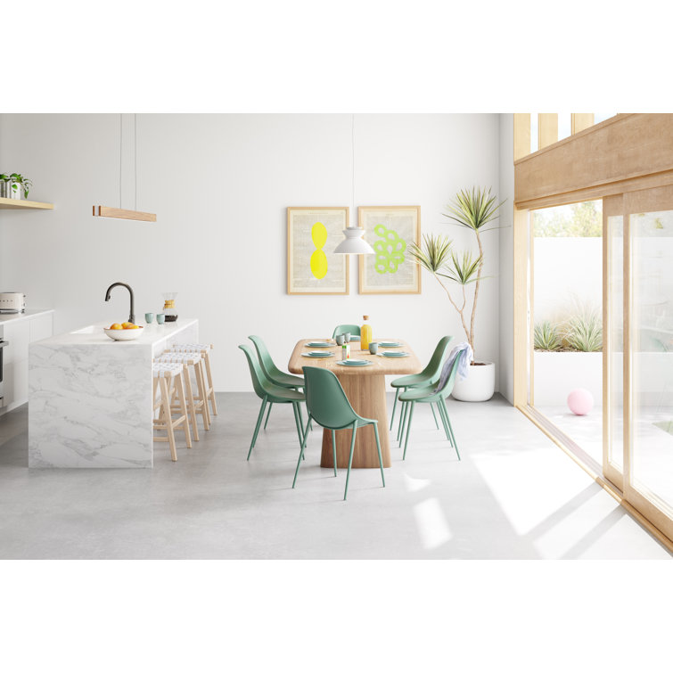 Drift Walnut Finish Single-Light LED Pendant with Tempered Glass Diffuser