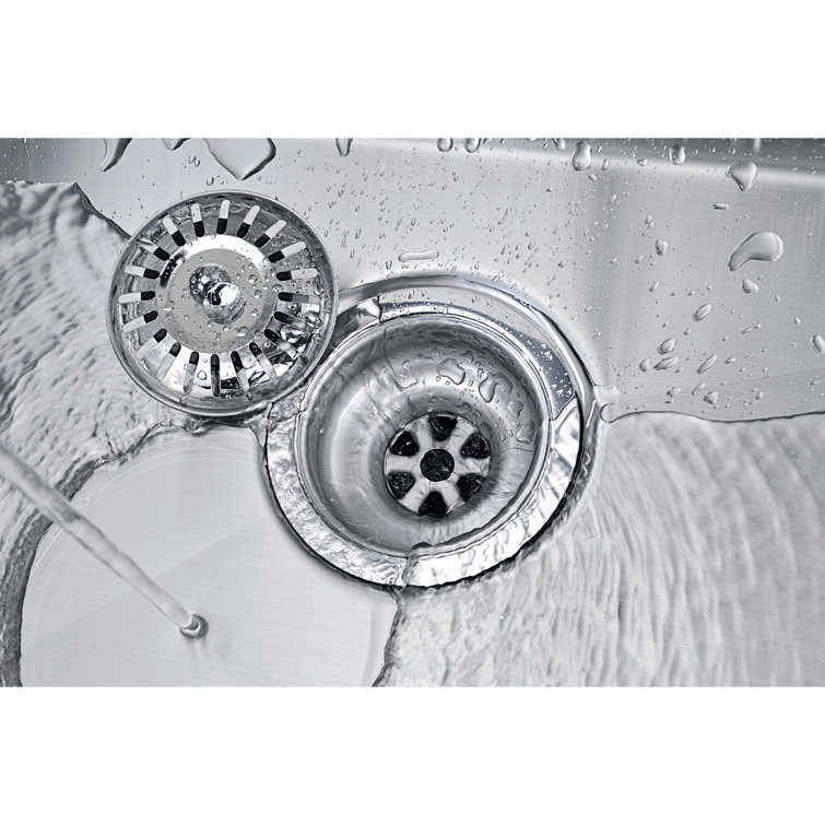 Elysian 33" Stainless Steel Double Bowl Farmhouse Sink