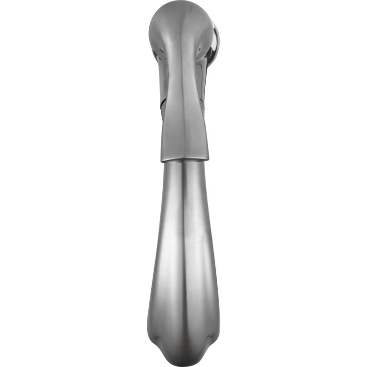 Brushed Nickel Single Handle Pull-Out Sprayer Kitchen Faucet