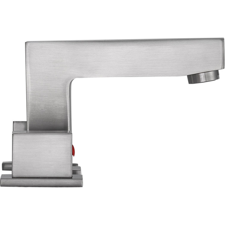 Bonette Brushed Nickel Widespread 2-Handle Bathroom Faucet