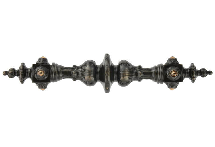 Dark Brass 4'' Appliance Pull with Mounting Hardware
