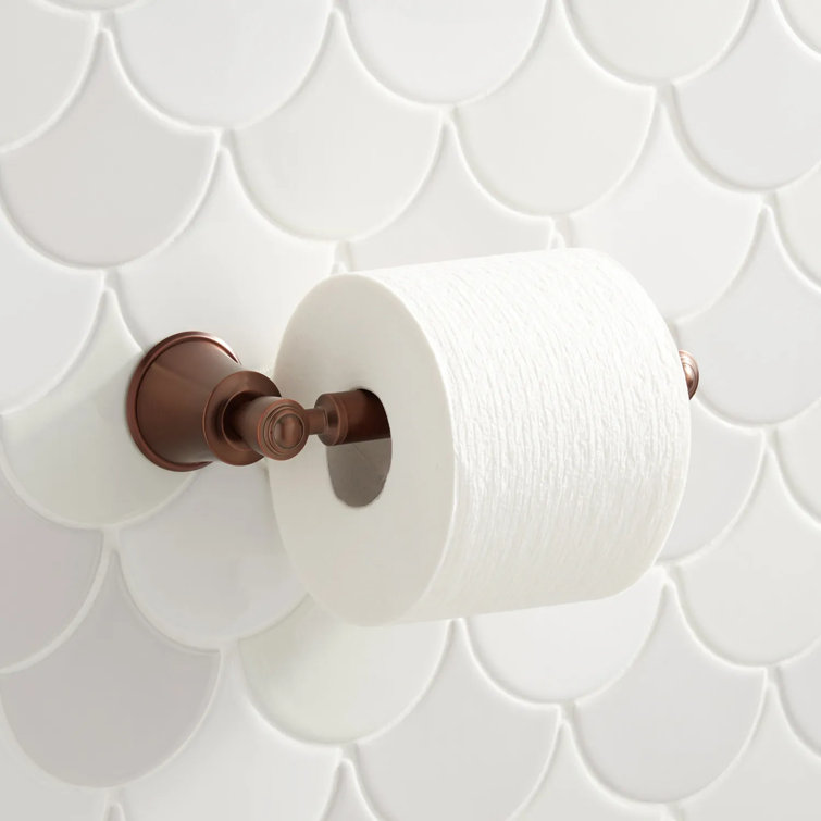 Oil Rubbed Bronze Wall-Mount Toilet Paper Holder