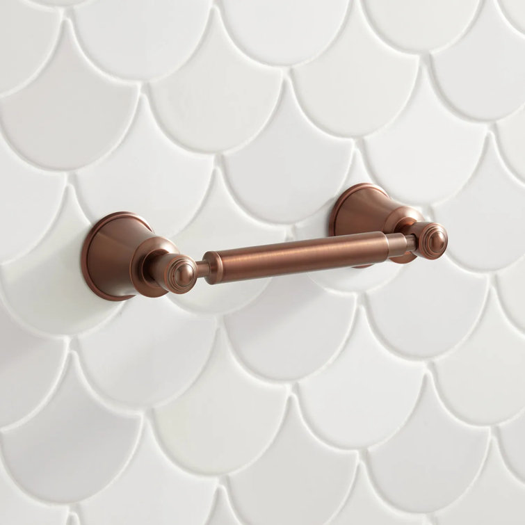 Oil Rubbed Bronze Wall-Mount Toilet Paper Holder