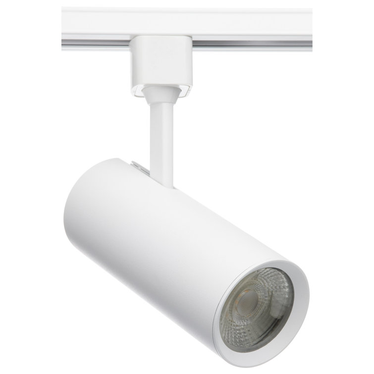 White Adjustable LED Commercial Track Head Light