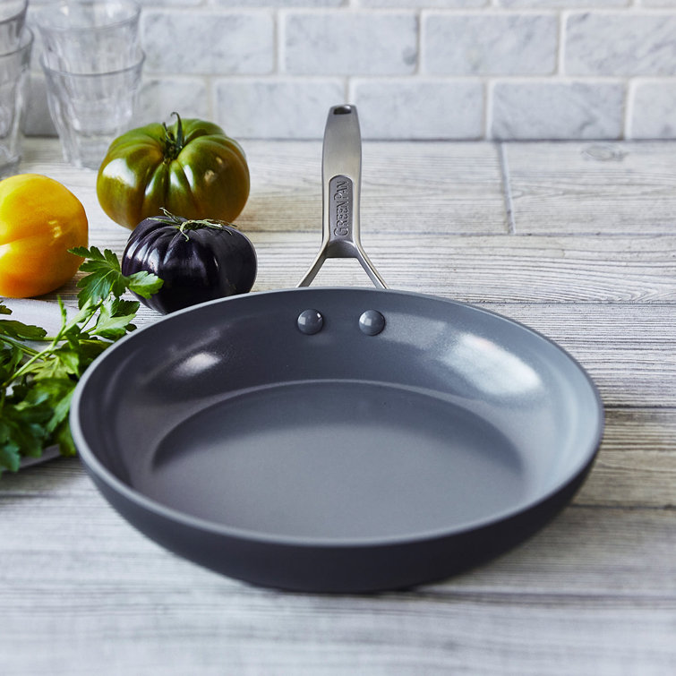 Gray 10" Aluminum Ceramic Nonstick Fry Pan