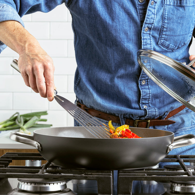 GreenPan Chatham 11" Gray Ceramic Nonstick Everyday Pan with Lid