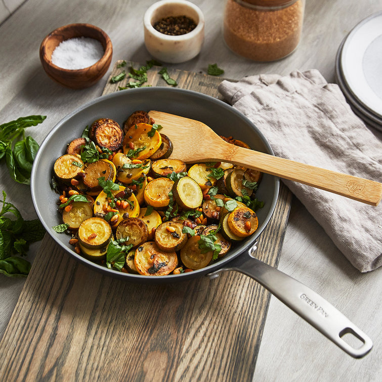 Gray 10-Piece Aluminum Ceramic Nonstick Cookware Set