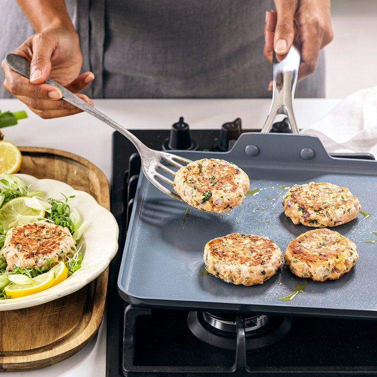 Valencia Pro Gray Ceramic Nonstick 11-Inch Griddle Pan