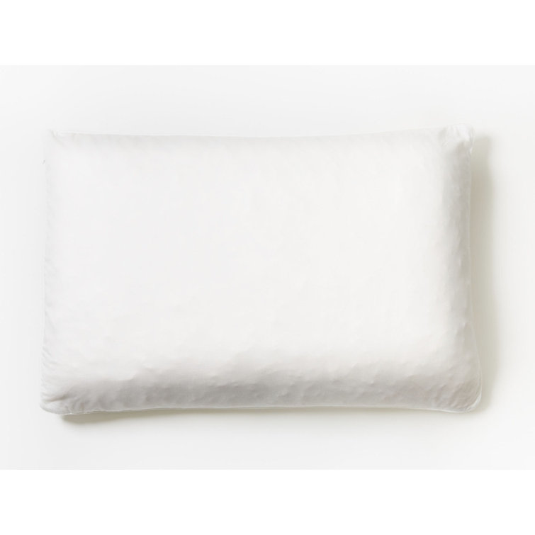 King Size Alpine White Organic Latex Pillow with Cotton Cover