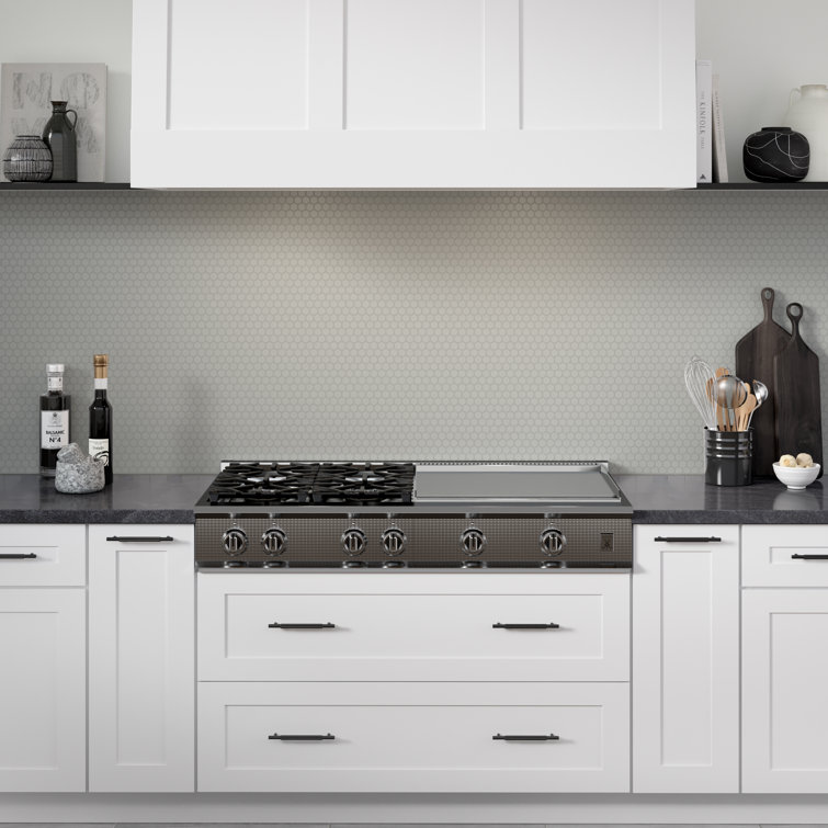 Gray Hexagon Matte Porcelain Mosaic Tile