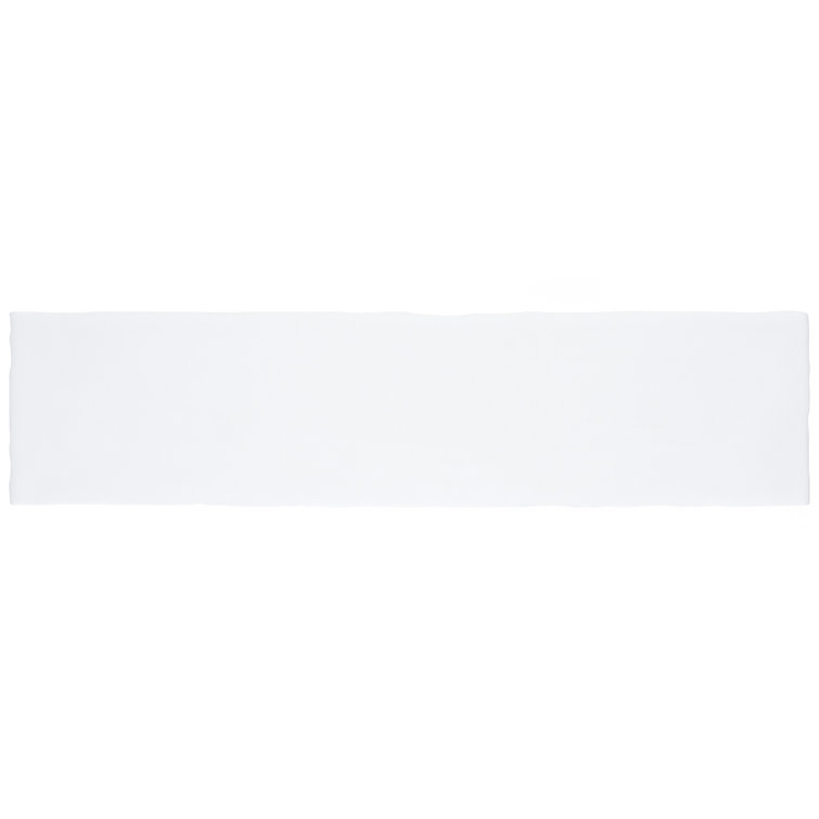 Castillo Matte Black 3" x 12" Ceramic Subway Wall Tile