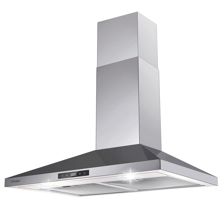 30'' Stainless Steel Convertible Wall Mount Range Hood