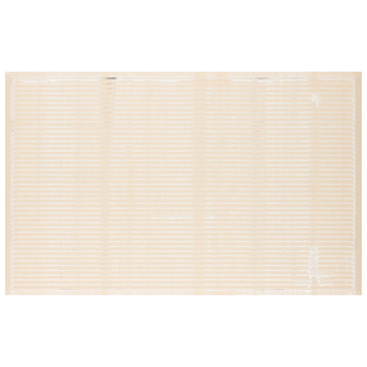 Matte White Geometric Ceramic Wall Tile