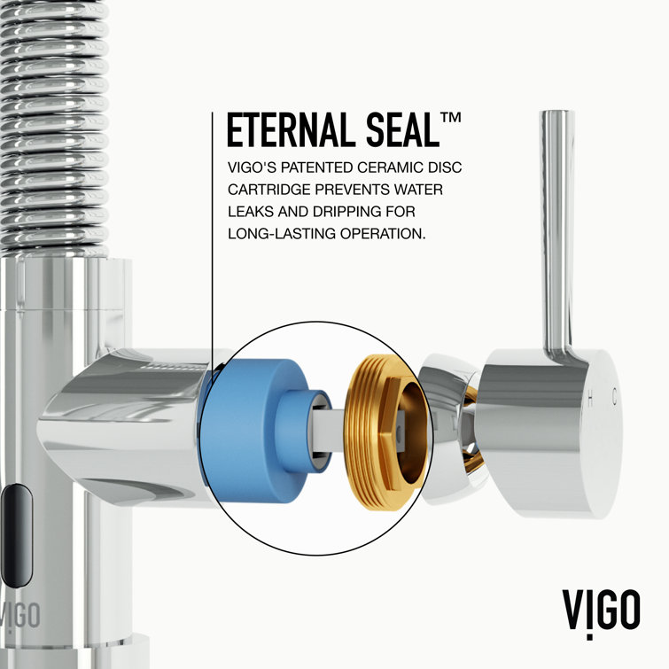 Chrome Touchless Pull-Down Kitchen Faucet with Spray