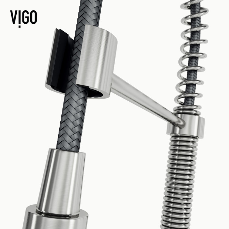 Stainless Steel Touchless Pull-Down Kitchen Faucet with Spray