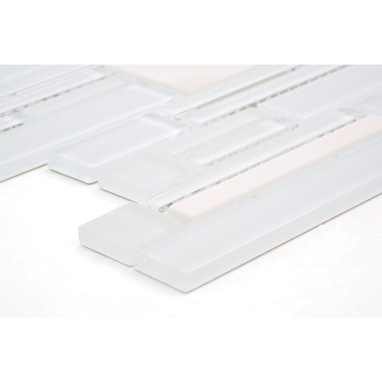 Energy Glass Interlocking Mosaic Tile for Walls
