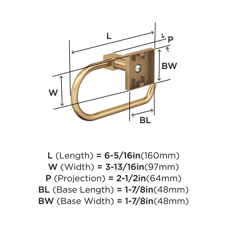 Appoint Wall Mount Toilet Paper Holder