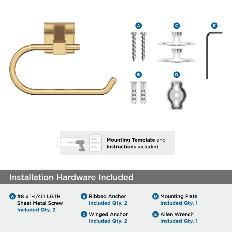 Appoint Wall Mount Toilet Paper Holder