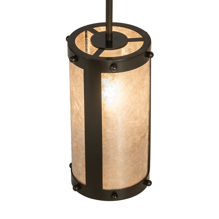 Cartier Cascading 3-Light Chandelier in Timeless Bronze with Silver Mica Shades