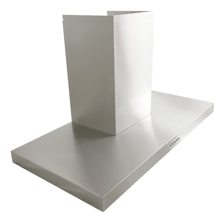 36-Inch Stainless Steel Wall Mounted Range Hood with LED Lights