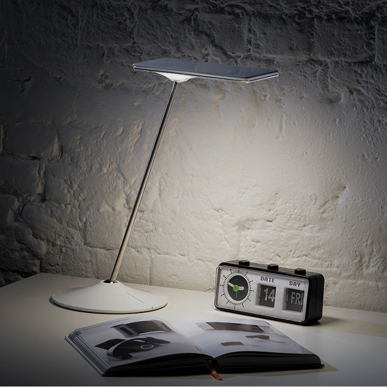 Horizon 2.0 Silver Thin Film LED Adjustable Desk Lamp