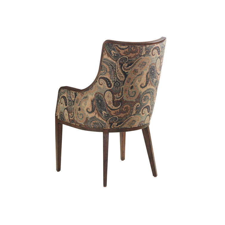 Bromley Golden Maize Chenille Upholstered Arm Chair