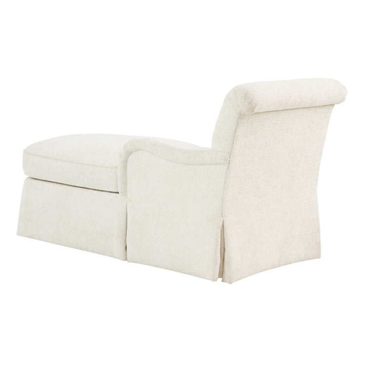 Lexington Silverado Leanne White Walnut Chaise Lounge