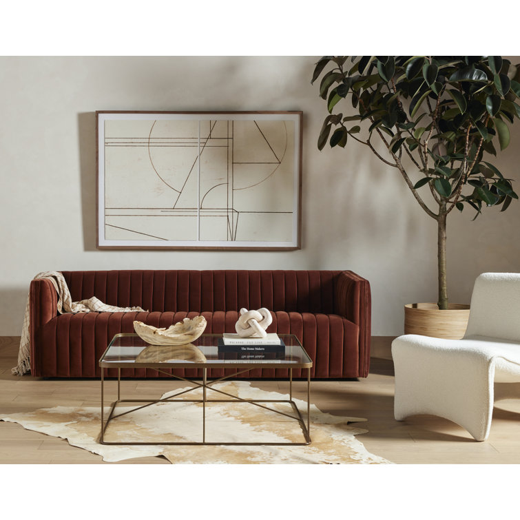 Cardiff Cream Contemporary 26.5'' Accent Chair with Performance Fabric