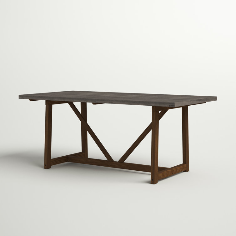 Farmhouse Haven 72" Reclaimed Pine Wood Rustic Dining Table