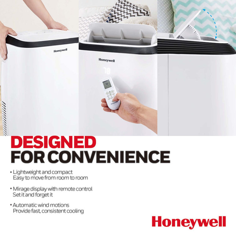 Honeywell 9,900 BTU White Portable Air Conditioner with Remote