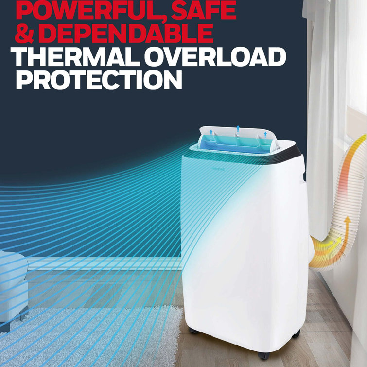 Honeywell 9,900 BTU White Portable Air Conditioner with Remote