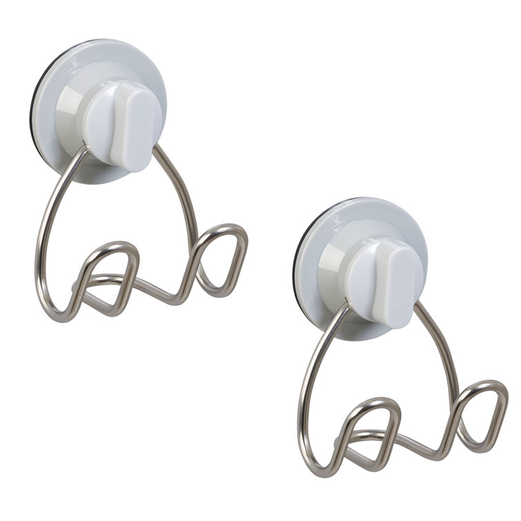 Stainless Steel Wall Mounted Shower Storage Hooks Set