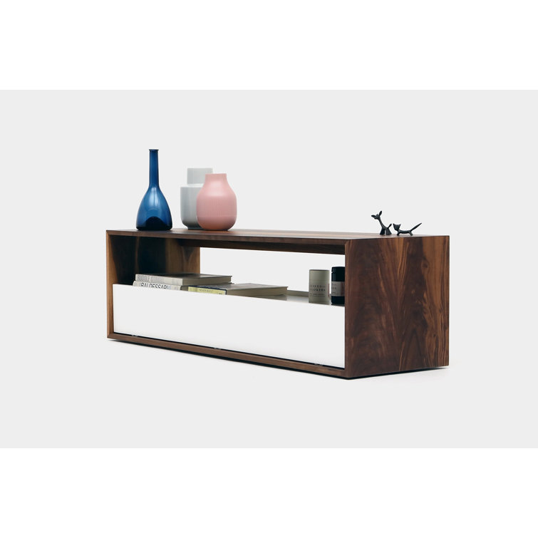 ARTLESS THN White 70" Minimalist Media Console with Mount