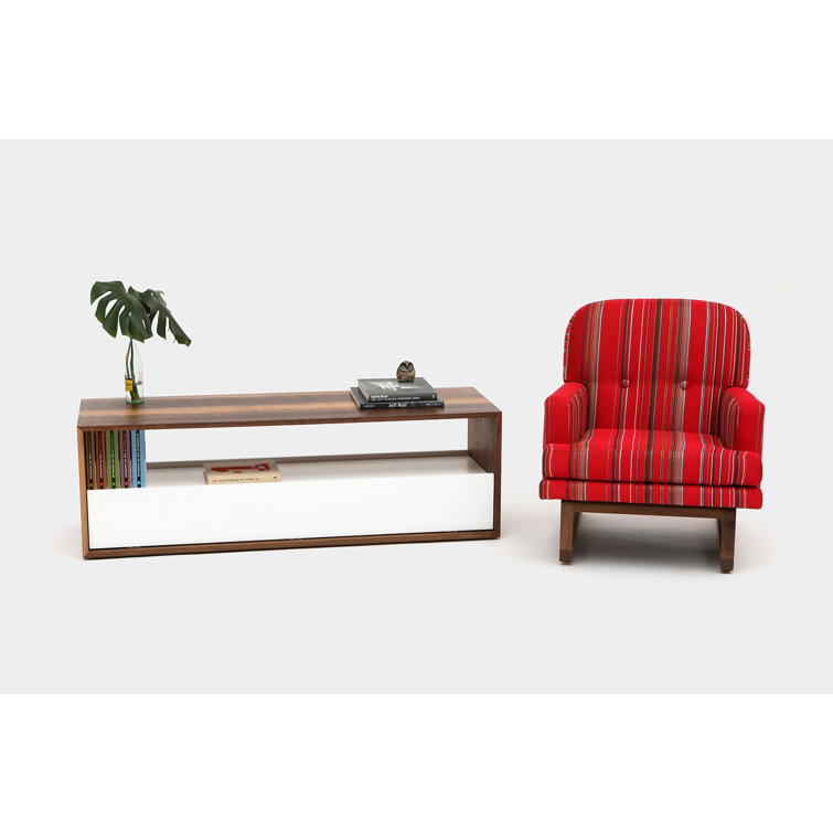 ARTLESS THN White 70" Minimalist Media Console with Mount