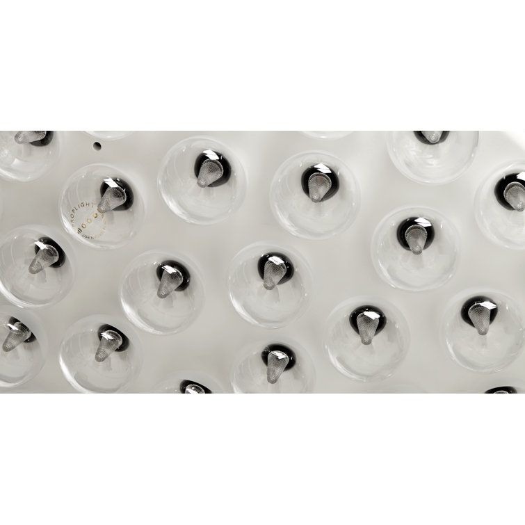 White LED Round Double Suspension Light